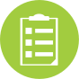 Clipboard icon representing treatment benefits at CTCA