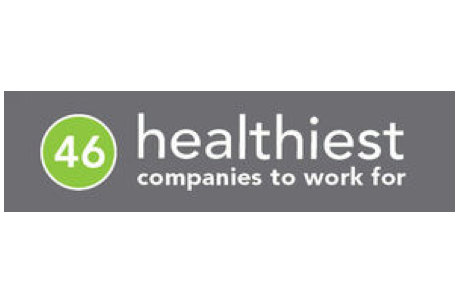 46 healthiest company to work for logo