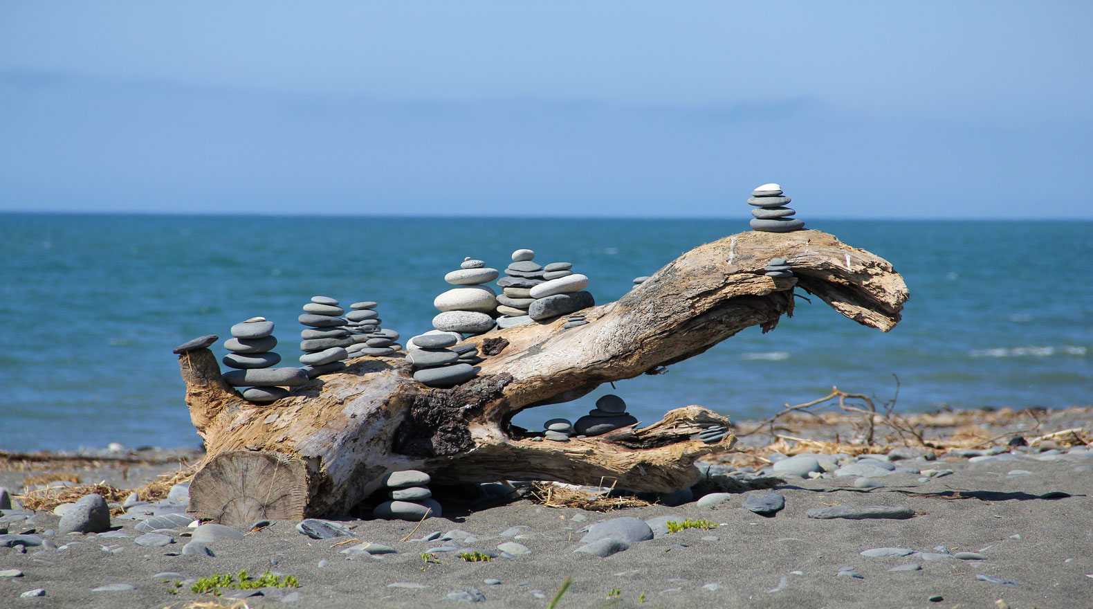 rocks on a beach