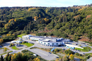 Aerial view south peninsula hospital