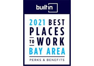 2021 Best Place to Work in Bay Area - Perks and Benefits