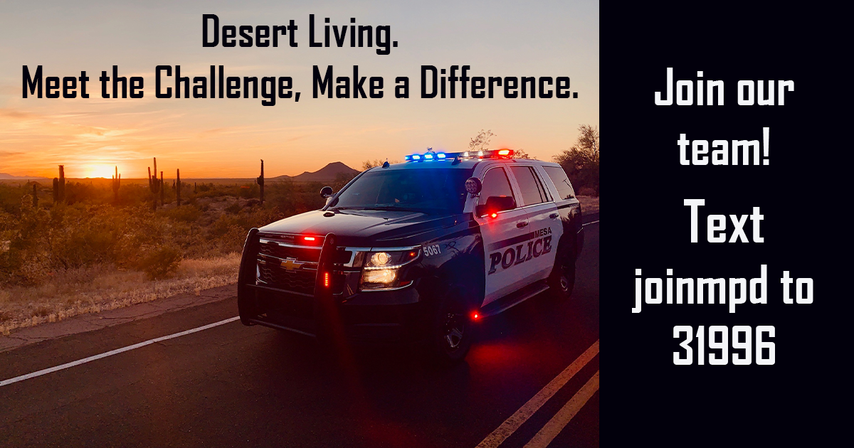 Mesa Police Department Careers