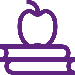 apple on books icon